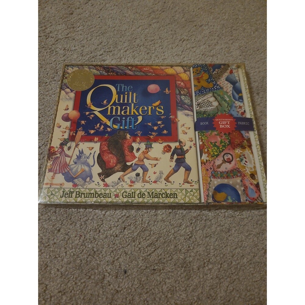 The Quiltmaker's Gift Set by Gail de Marcken and Jeff Brumbeau NEW
